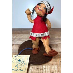 Annalee Mobilitee Doll Native American Girl 3152, Tags